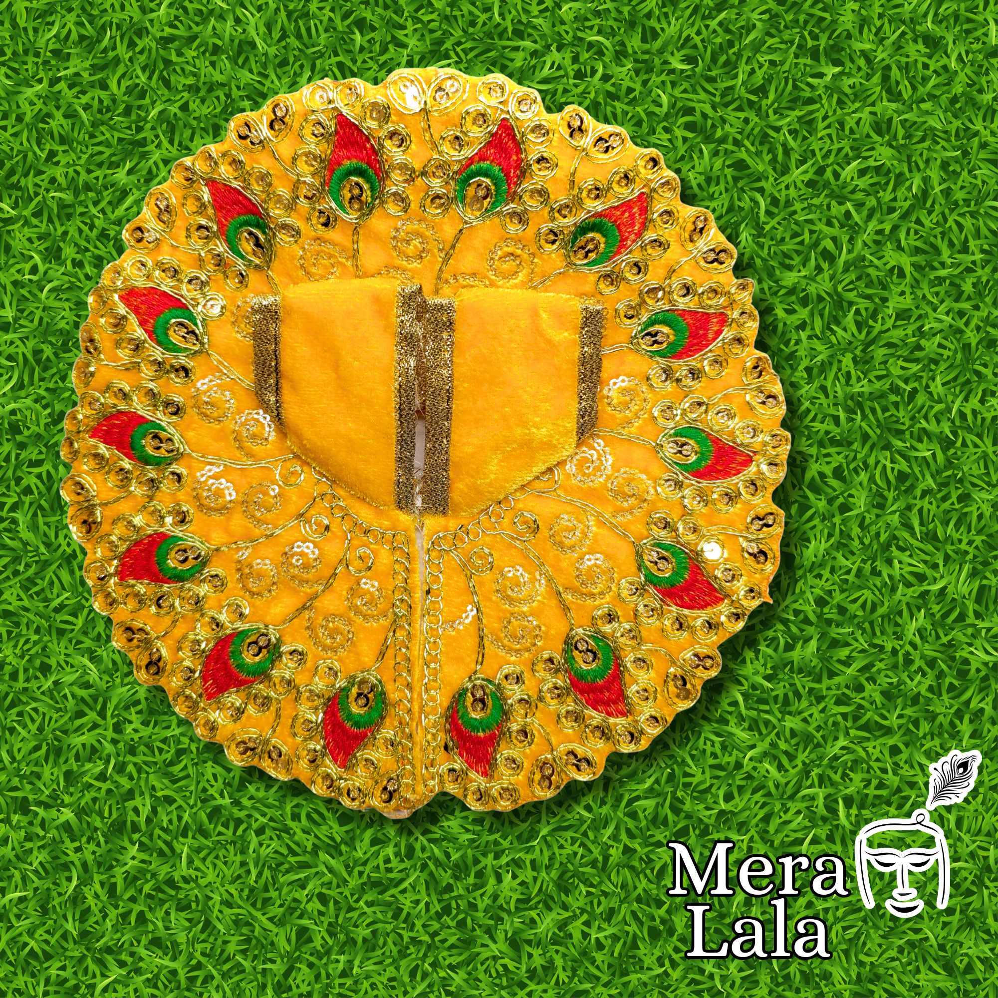 Laddu Gopal Poshak | Krishna Dress for Bal Gopal (Size 0-6)