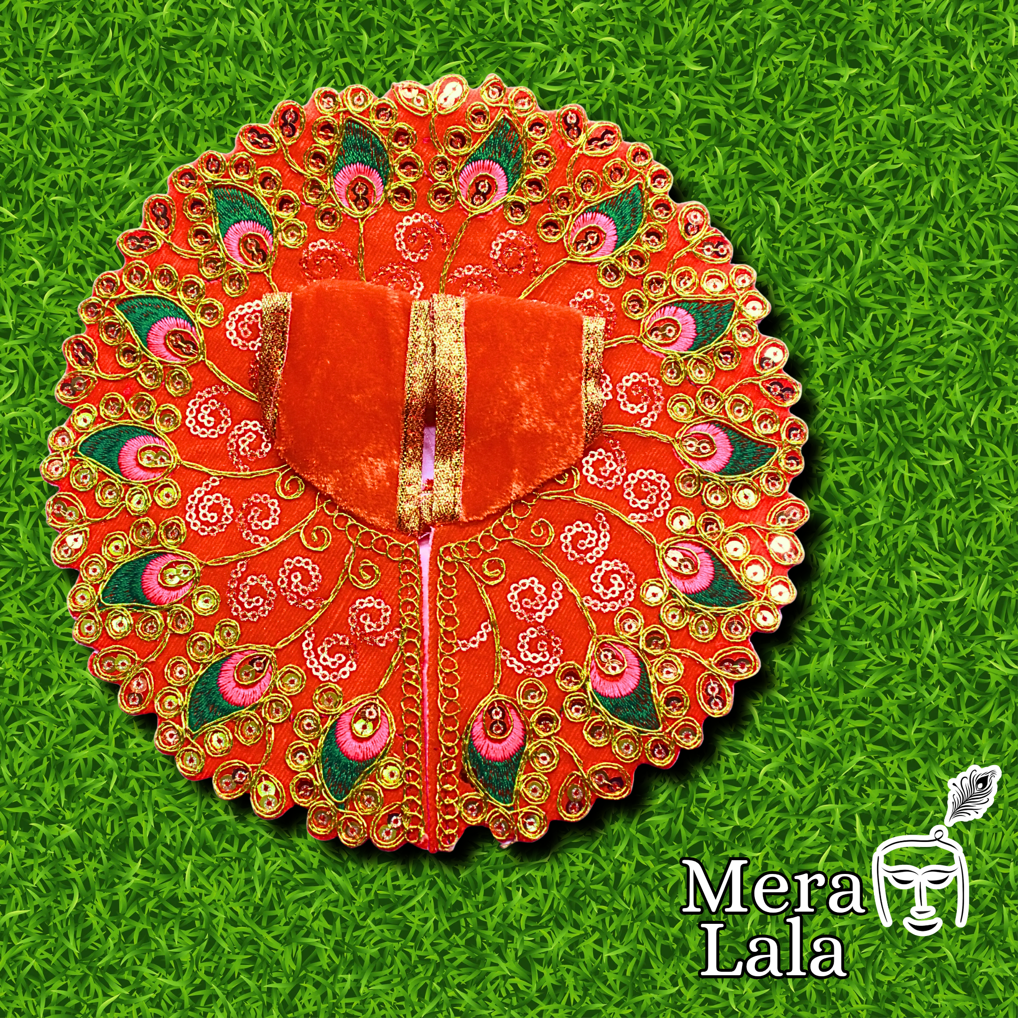 Laddu Gopal Poshak | Krishna Dress for Bal Gopal (Size 0-6)
