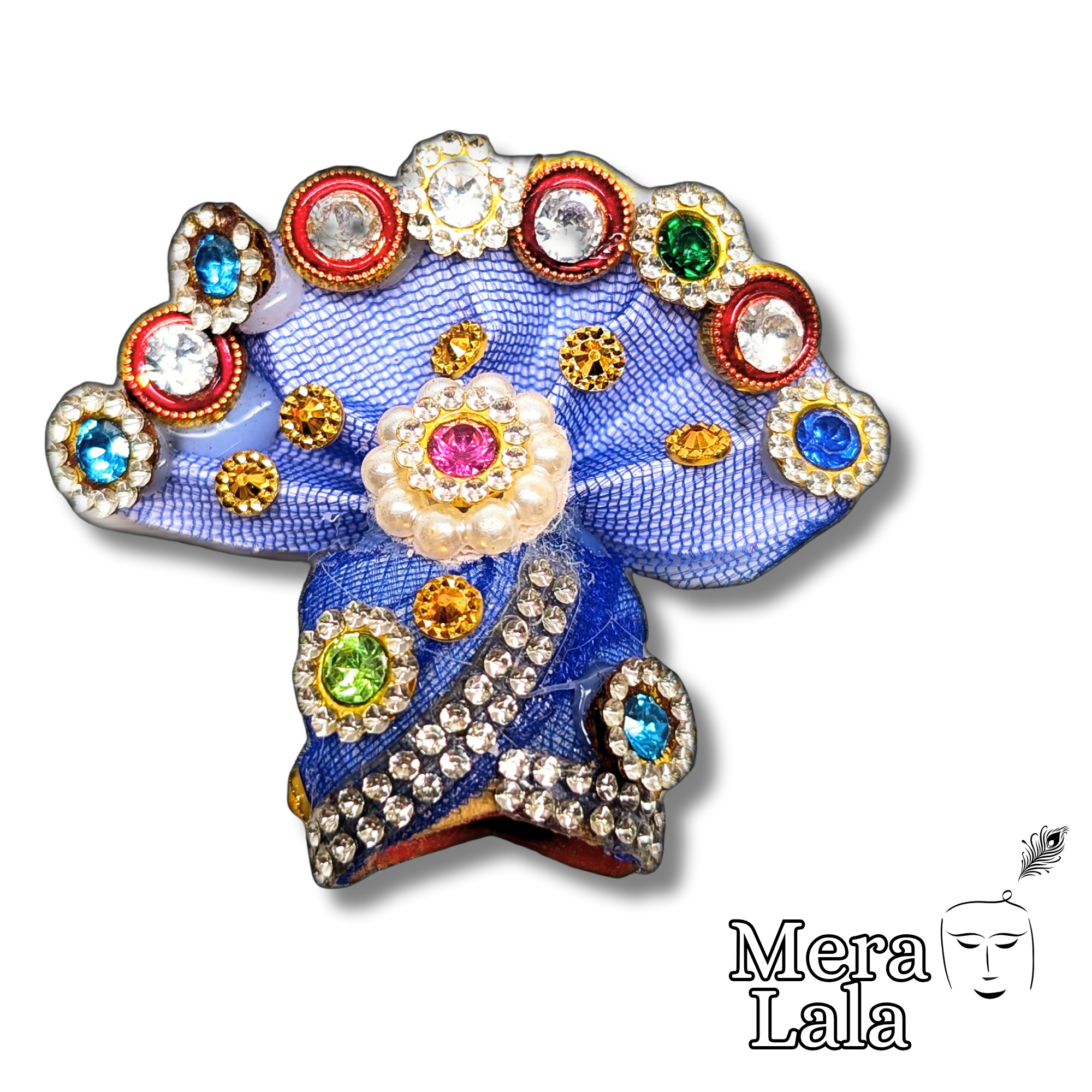 Laddu Gopal Pagdi | Krishna Dress for Bal Gopal | Size 0