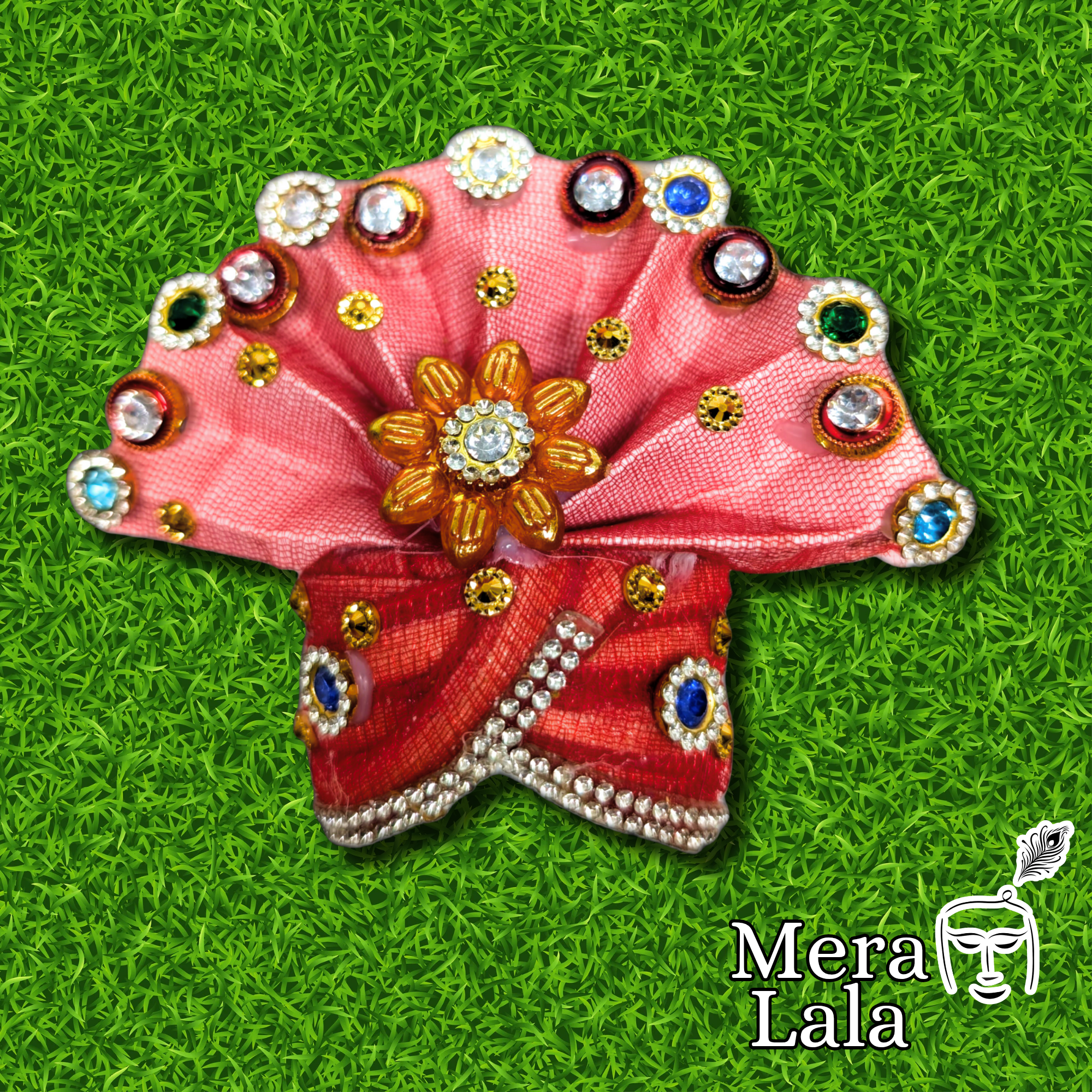 Laddu Gopal Pagdi | Krishna Dress for Bal Gopal | Size 0-6