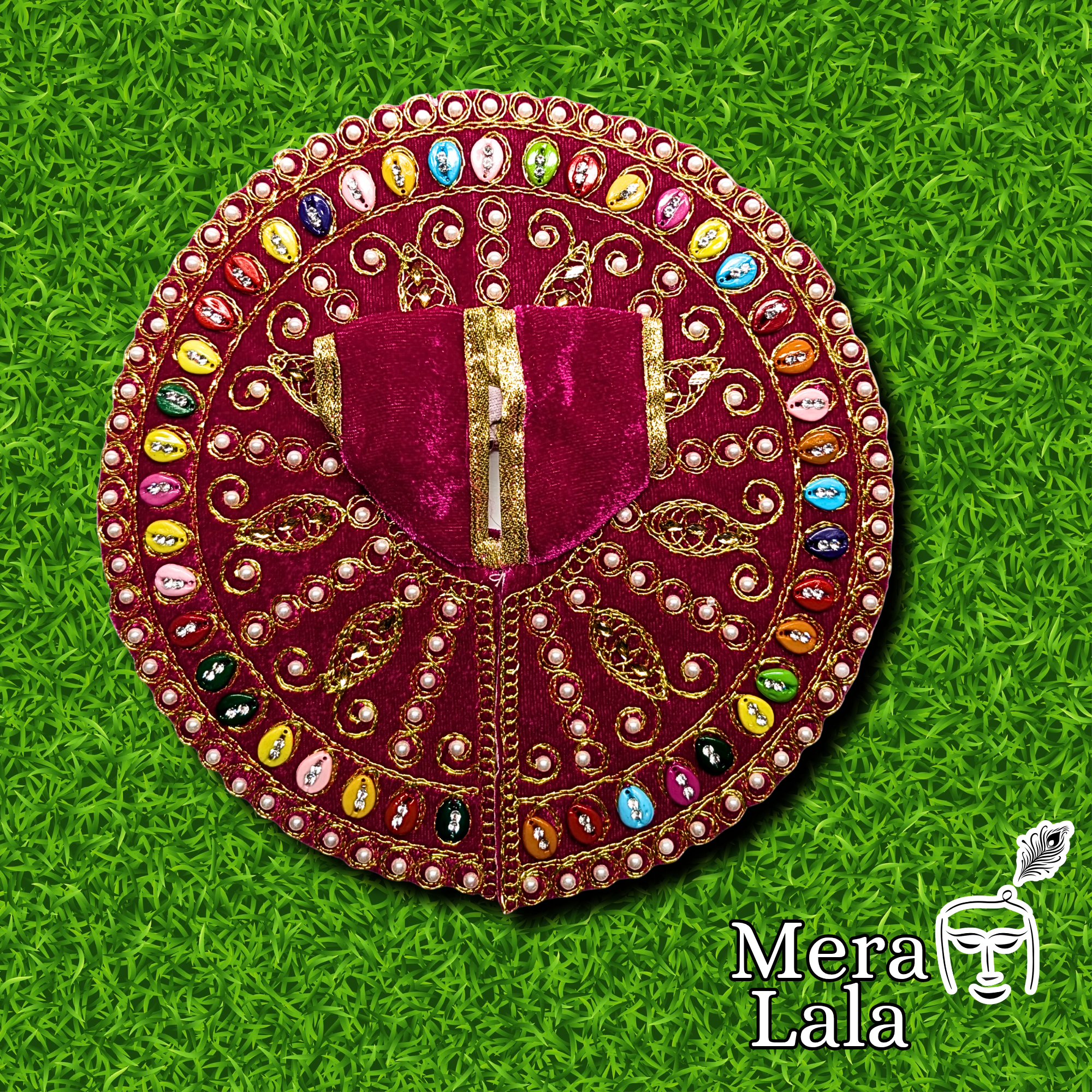 Laddu Gopal Poshak | Krishna Dress for Bal Gopal (Size 0-6)