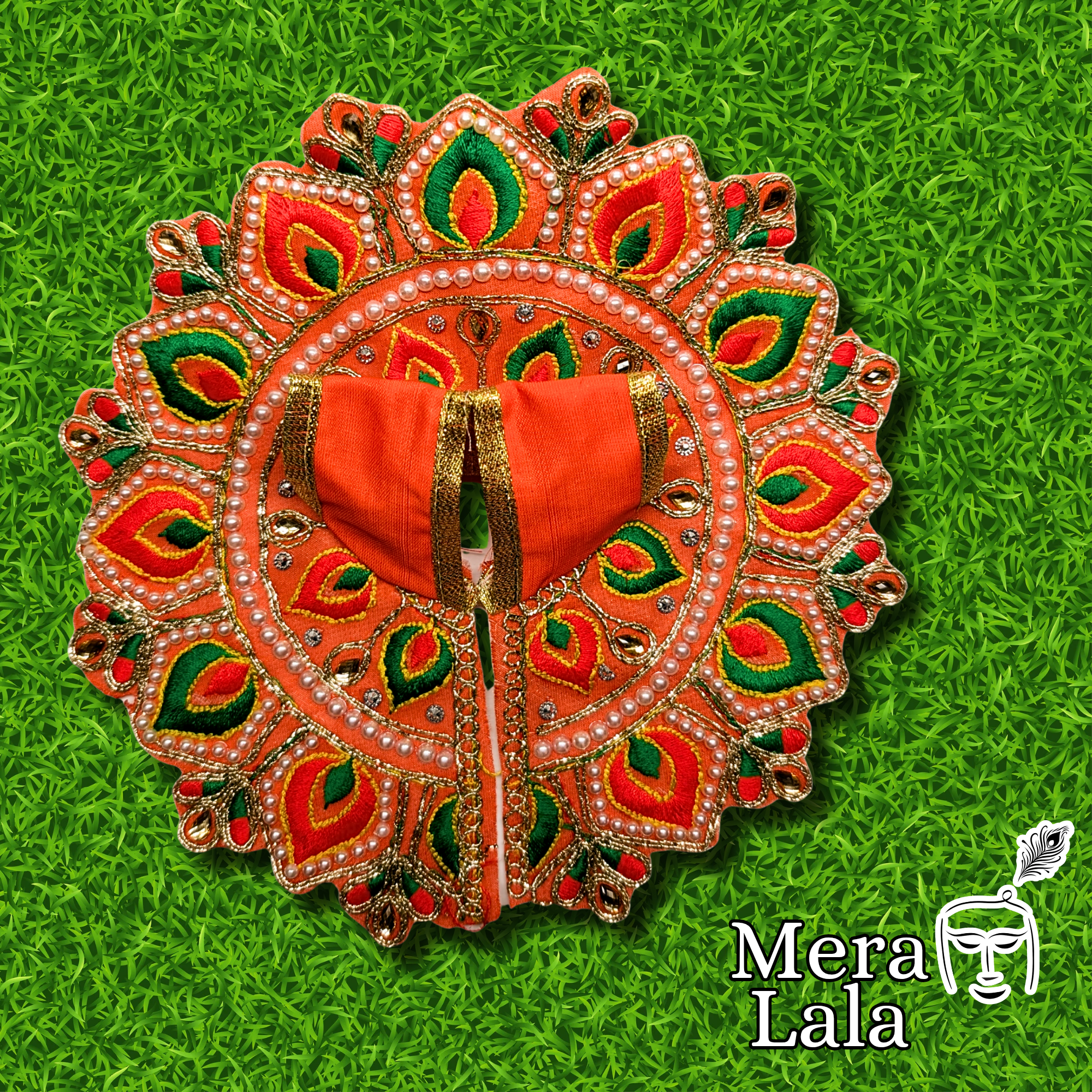 Laddu Gopal Poshak | Krishna Dress for Bal Gopal (Size -4)