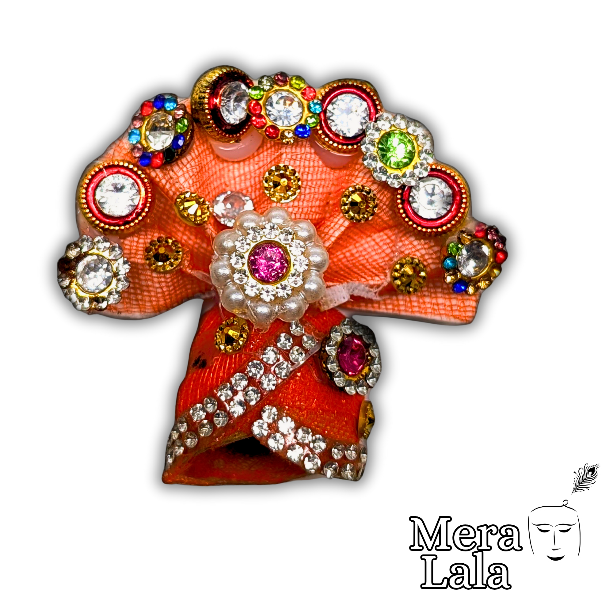 Laddu Gopal Pagdi | Krishna Dress for Bal Gopal | Size 0