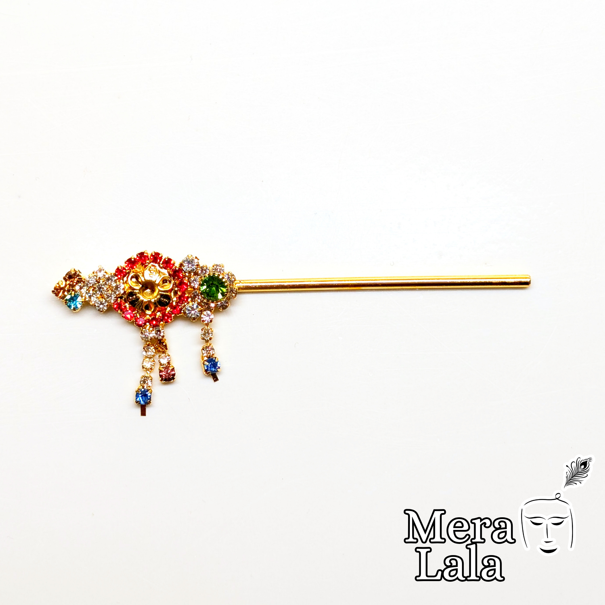 (Copy) Laddu Gopal bansuri | Krishna bansari for Bal Gopal(Size -2)