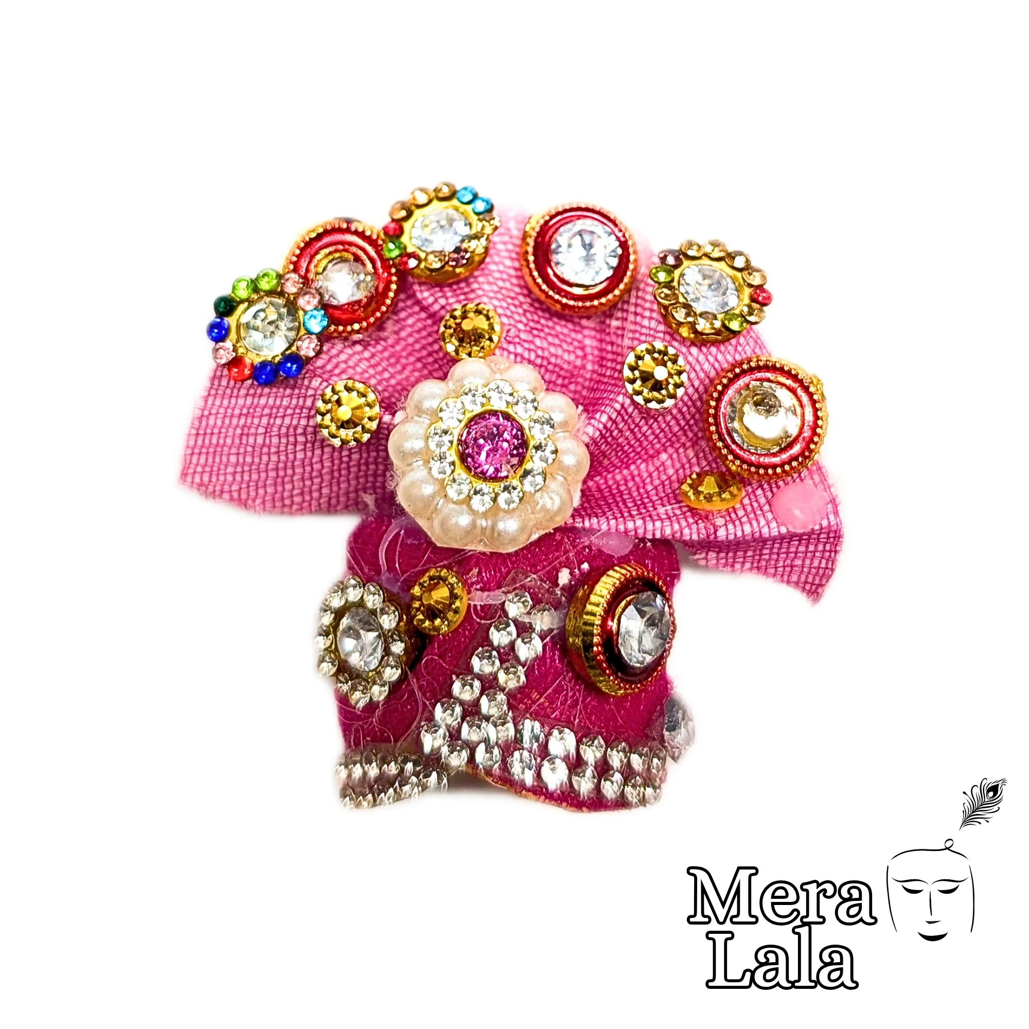 Laddu Gopal Pagdi | Krishna Dress for Bal Gopal | Size 0