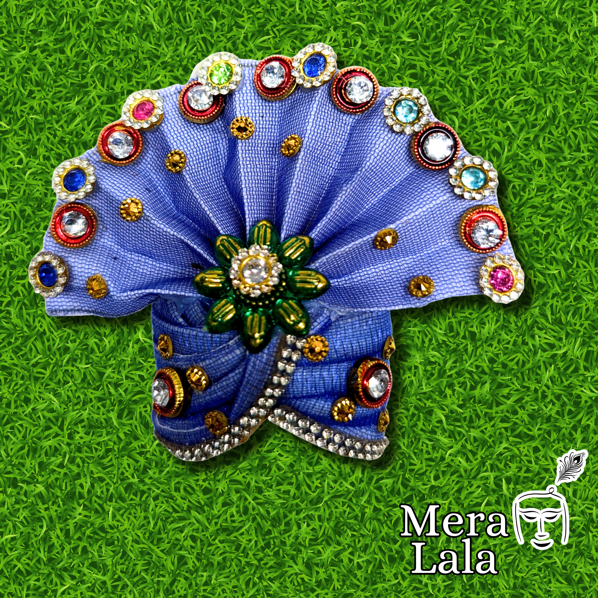 Laddu Gopal Pagdi | Krishna Dress for Bal Gopal | Size 0-6
