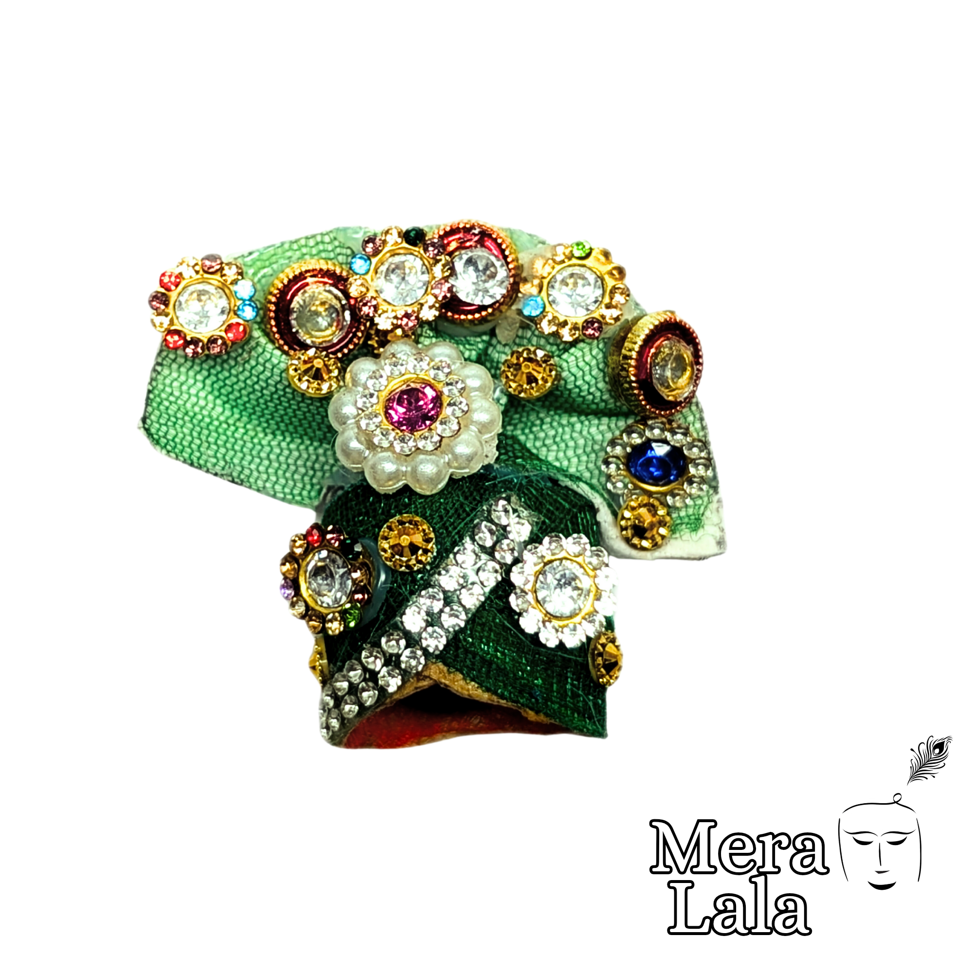 Laddu Gopal Pagdi | Krishna Dress for Bal Gopal | Size 0