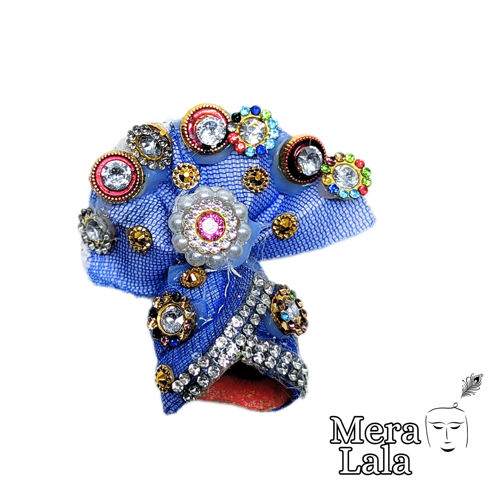 Laddu Gopal Pagdi | Krishna Dress for Bal Gopal | Size 0