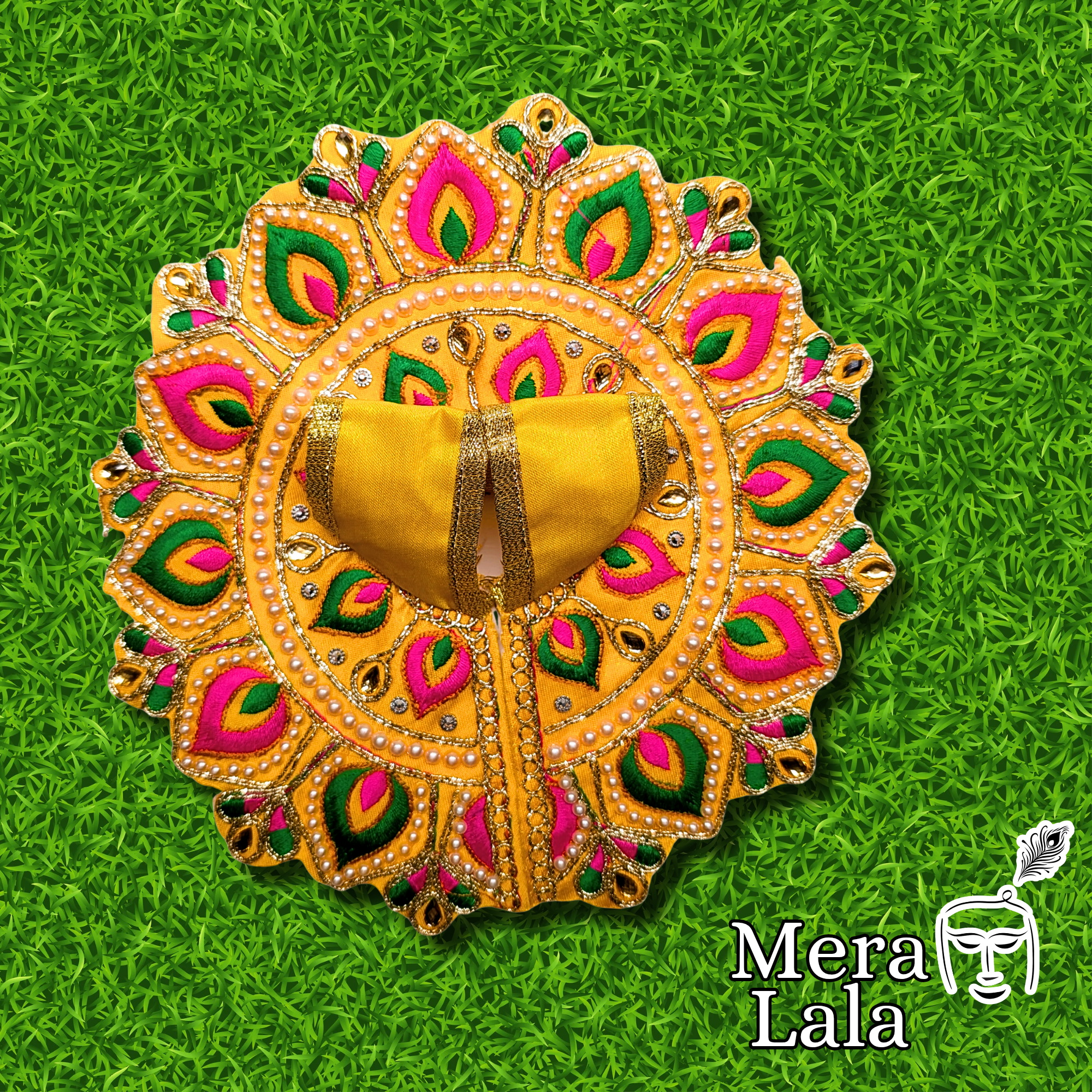 Laddu Gopal Poshak | Krishna Dress for Bal Gopal (Size -4)