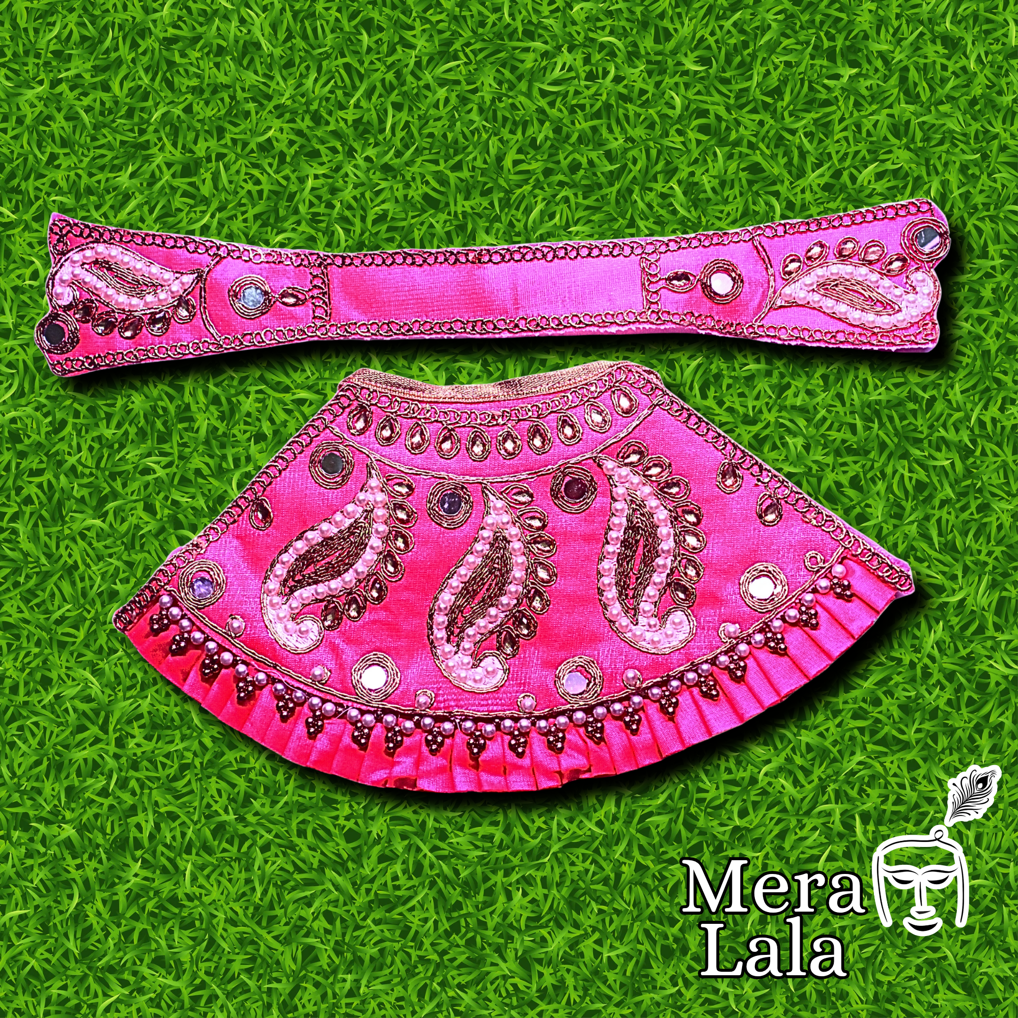 Buy Mataji Dress | Designer Goddess Poshak for Home Temple – MeraLala.in