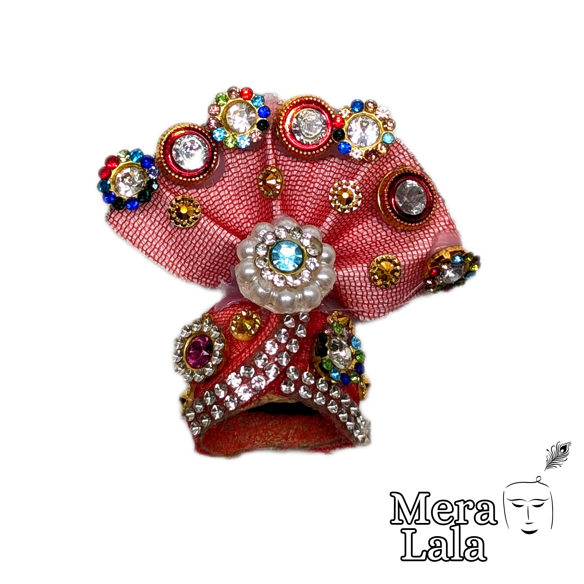 Laddu Gopal Pagdi | Krishna Dress for Bal Gopal | Size 0