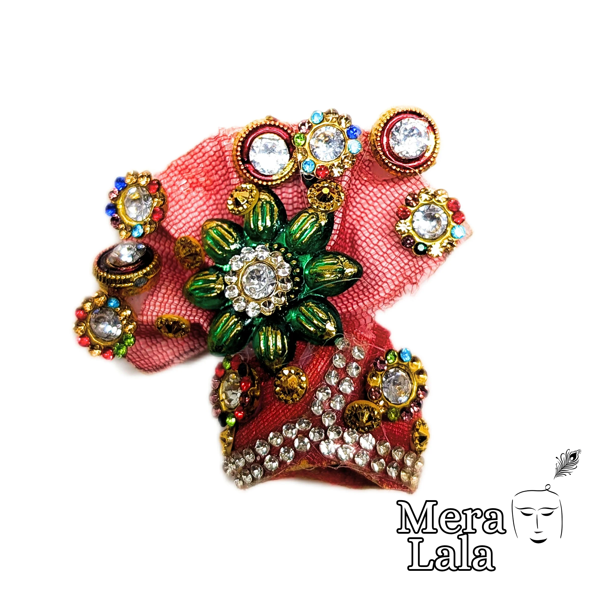 Laddu Gopal Pagdi | Krishna Dress for Bal Gopal | Size 0