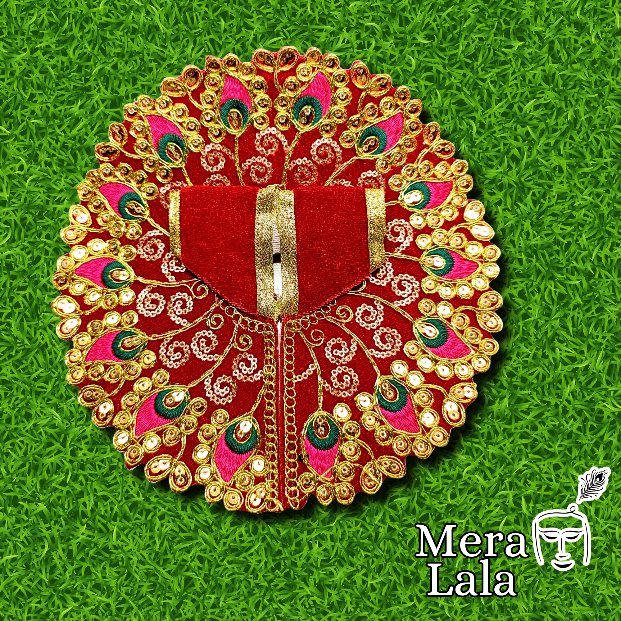 Laddu Gopal Poshak | Krishna Dress for Bal Gopal (Size 0-6)