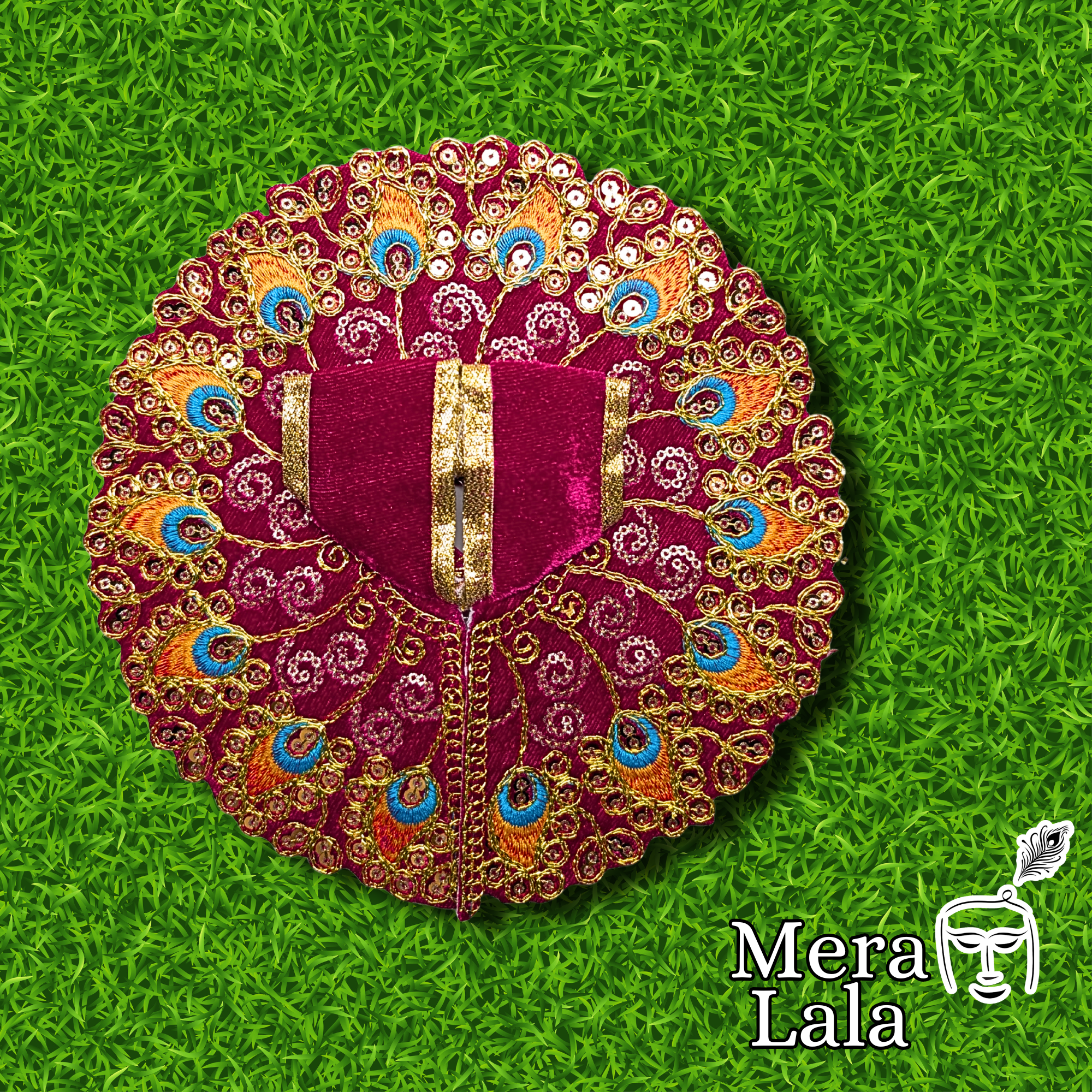 Laddu Gopal Poshak | Krishna Dress for Bal Gopal (Size 0-6)
