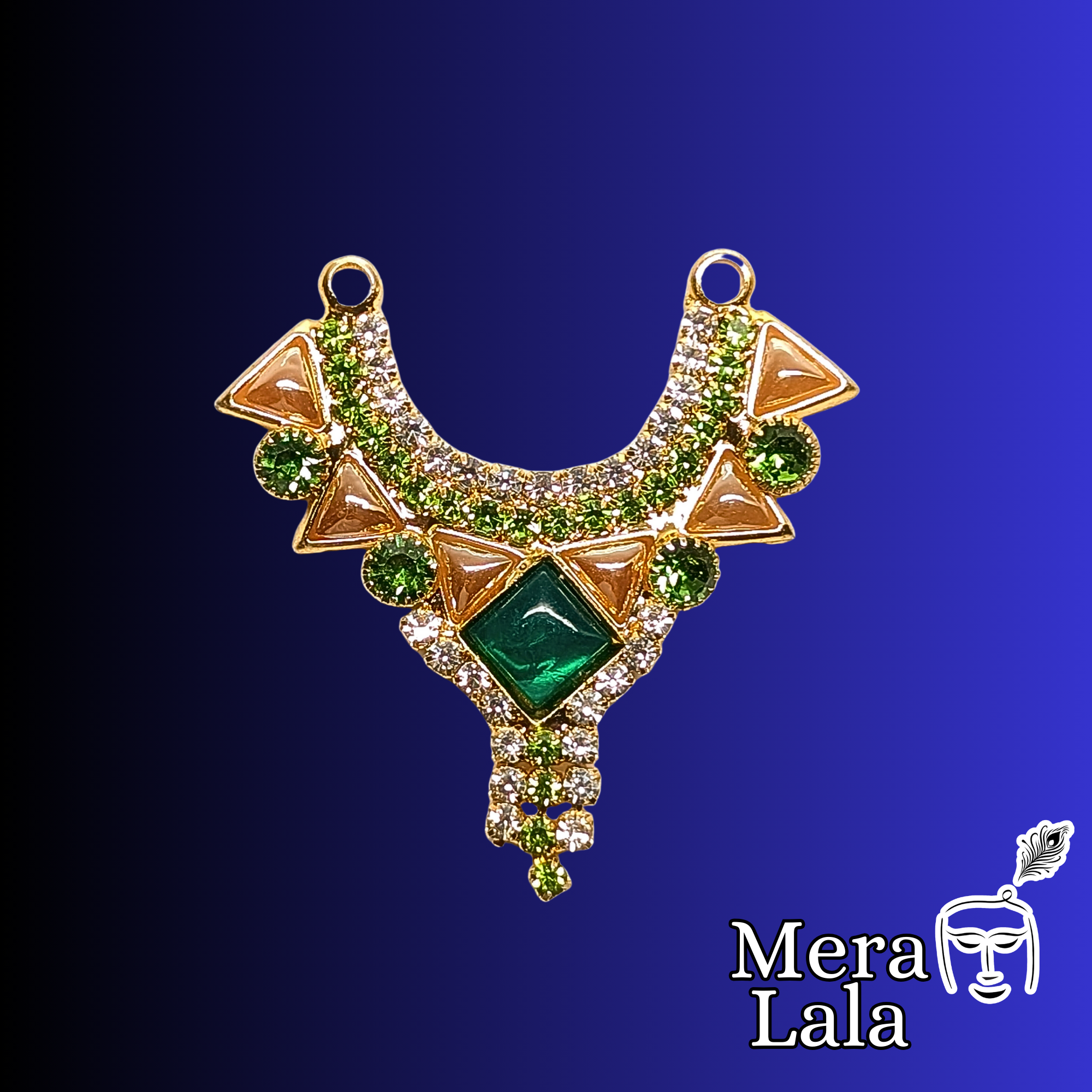 Laddu Gopal Mala with dori| Krishna Dress and accessories for Bal Gopal | (Size-1,2)